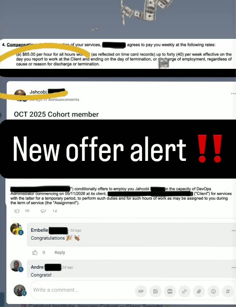 Student video testimonial